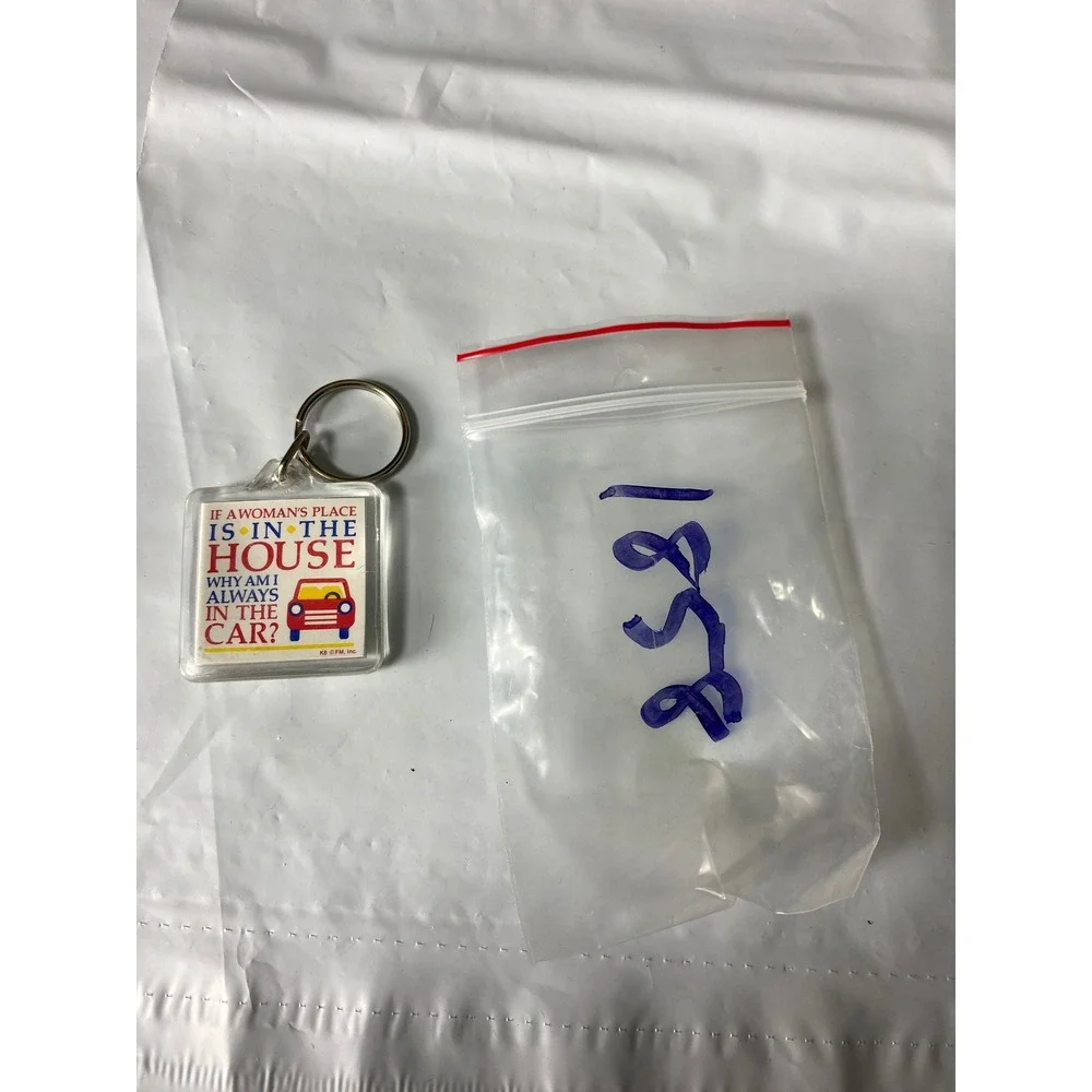 Vintage Feminist‎ Humor Keychain